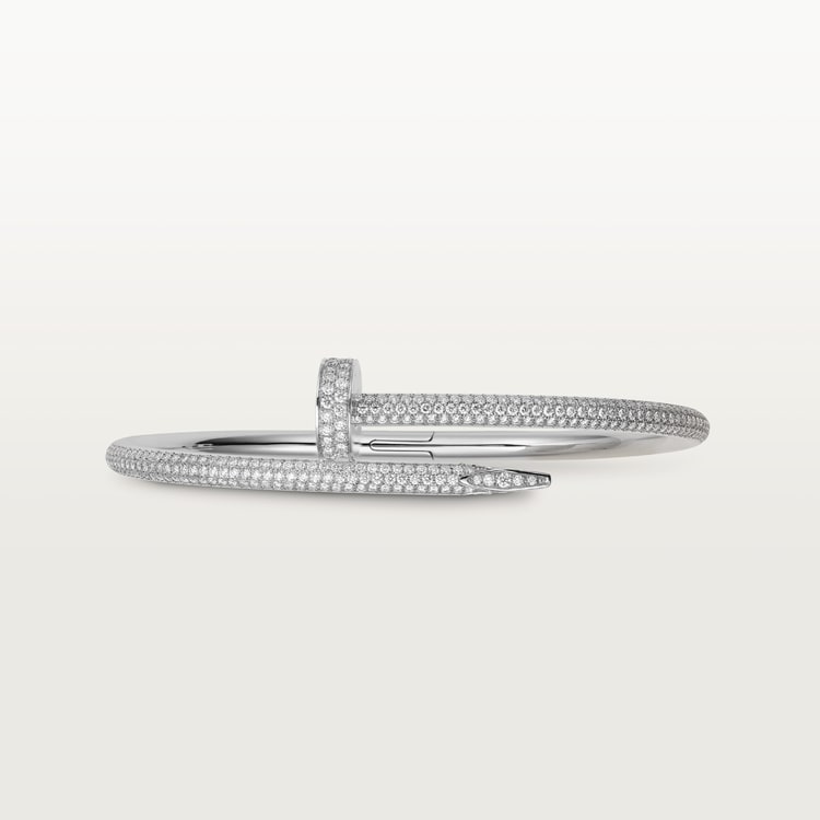 Cartier Juste un Clou bracelet, classic model, diamonds - Image 2